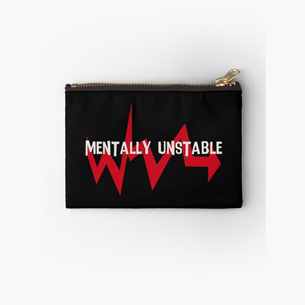 Item preview, Mentally Unstable T-shirt designed and sold by Mahmoood.