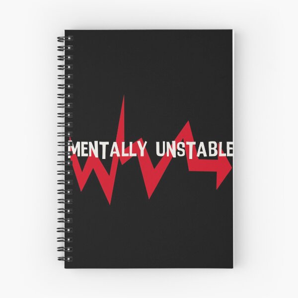 Item preview, Mentally Unstable T-shirt designed and sold by Mahmoood.