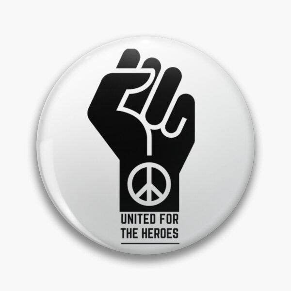 Item preview, United for the heroes - Black Lives Matter - Support peace not war designed and sold by SoulTreats.
