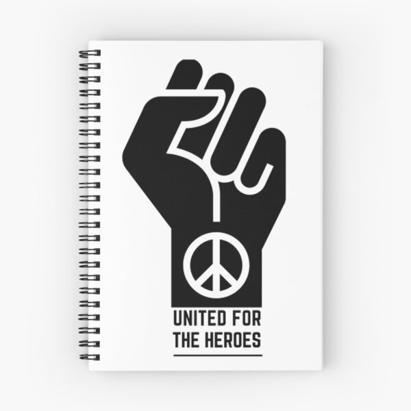 Item preview, United for the heroes - Black Lives Matter - Support peace not war designed and sold by SoulTreats.