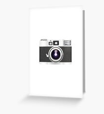 retro camera collection Greeting Card