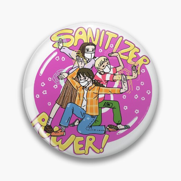 Item preview, Sanitizer Floral Power designed and sold by zzzzkid.