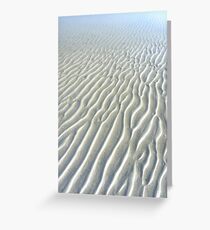 Tidal Lines... Greeting Card