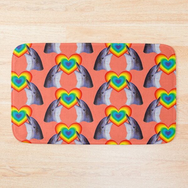 Item preview, A pair of dolphins loving each other designed and sold by helenkaiy.
