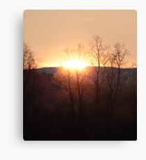 Here comes the Sun Canvas Print