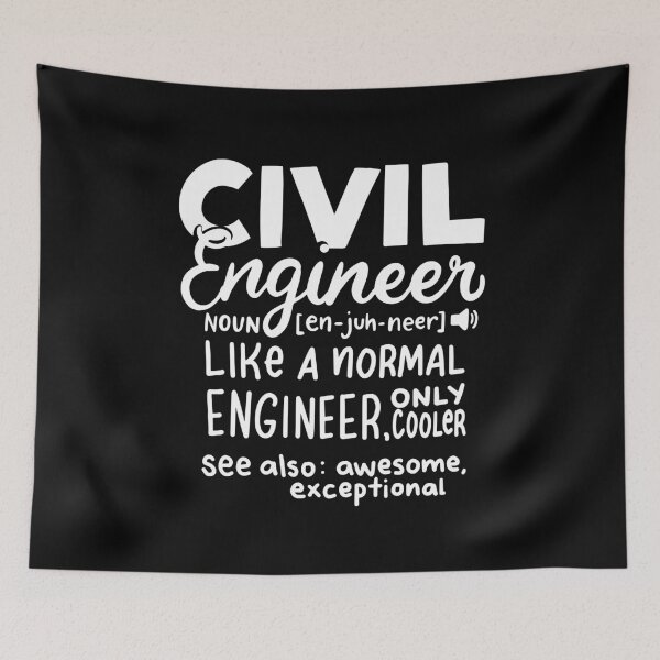 Item preview, Funny Civil Engineer Definition designed and sold by Betsytiptoe.