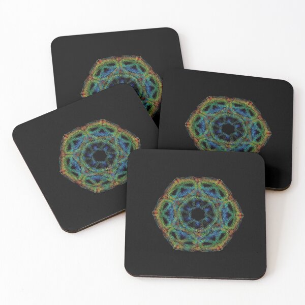 Item preview, Clathrin Cage with Black Background designed and sold by MoLecULaR-biO.