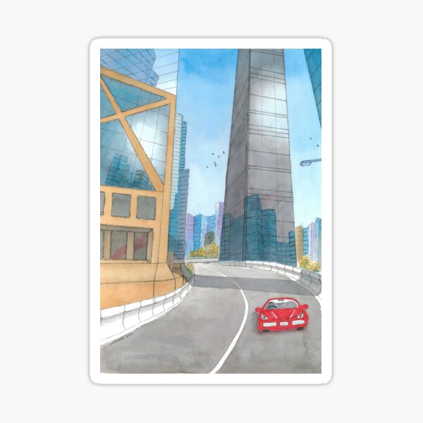 Little Red ... Car Sticker