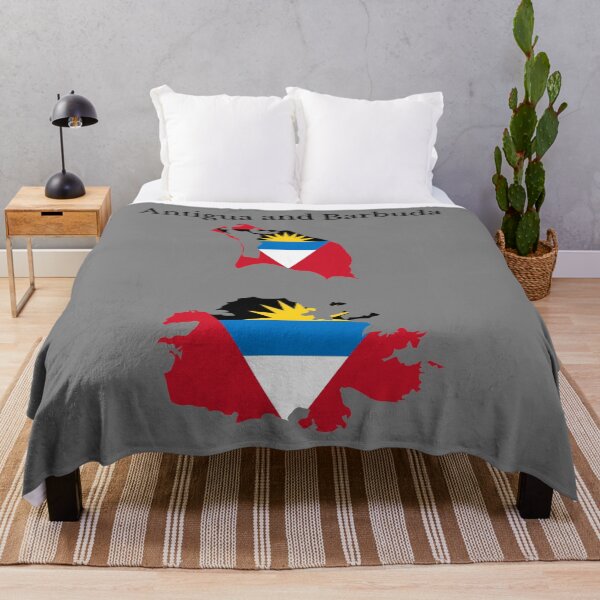 Item preview, Antigua and Barbuda Map Flag designed and sold by marosharaf.
