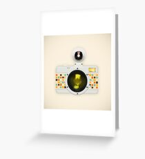 retro camera collection Greeting Card