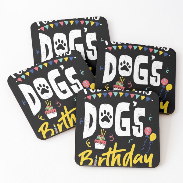 Item preview, Today Is My Dog's Birthday Crazy Dog Lady Design print designed and sold by Lisbob.