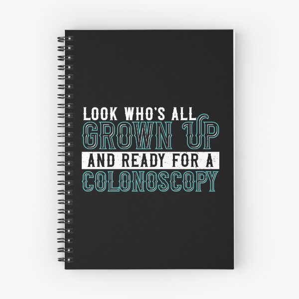 Item preview, All Grown Up | For Colonoscopy Funny 50th Gift Tee design designed and sold by Lisbob.