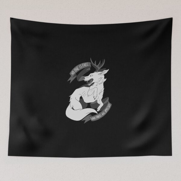 Item preview, Black Lives Matter Opression Jackalope Wolf designed and sold by MooseCanoe32.