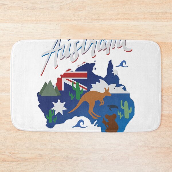 Item preview, Travel Australia Fun Aussie Map Gift Design Idea  design designed and sold by Lisbob.