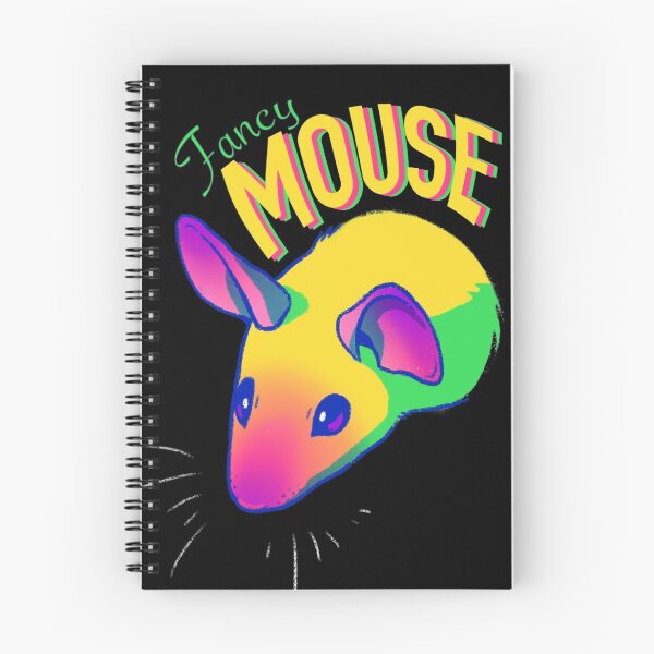 Item preview, Fancy Mouse in Artistic Neon designed and sold by PancakePlatypus.