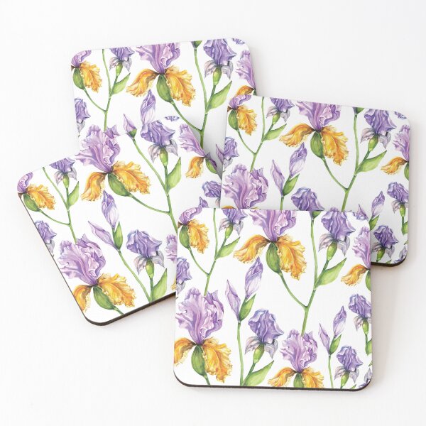 Item preview, Iris Flowers designed and sold by sidekickfun.