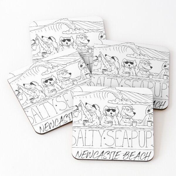 Item preview, Salty Sea Pups designed and sold by SpongeBlob.