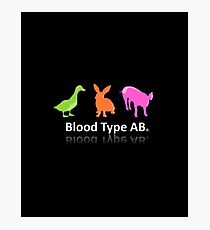 TYPE AB Photographic Print