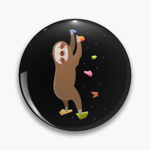 Item preview,  who like to climb. In the rainforest, the sloths are the best climbers and they quickly climb a climbing wall. designed and sold by bestshirtdesign.