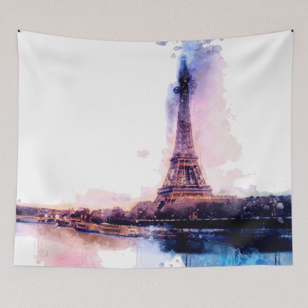 Item preview, Eiffel tower Paris painting designed and sold by Stylizing4You.