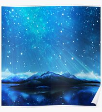 northern lights Poster