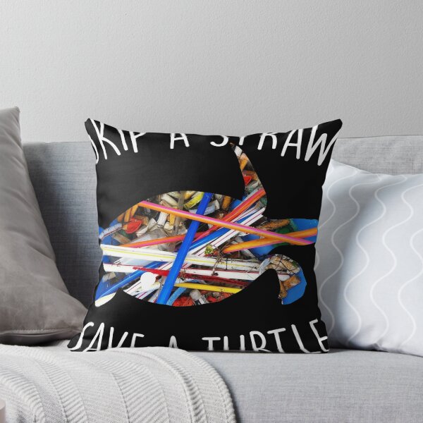 Item preview, Turtles Are Great Skip A Straw And Save One Gift Idea print designed and sold by Lisbob.