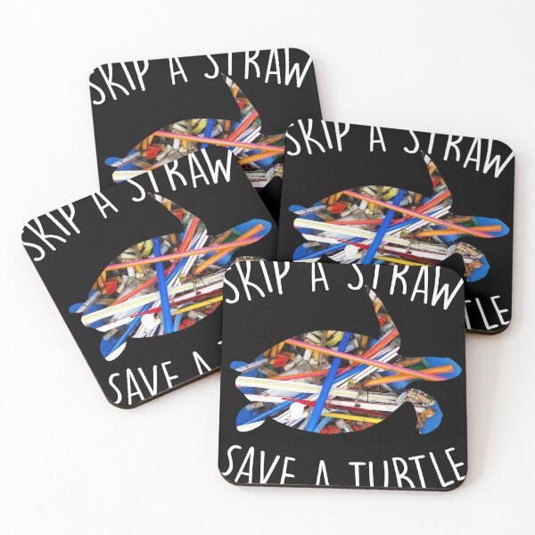 Item preview, Turtles Are Great Skip A Straw And Save One Gift Idea print designed and sold by Lisbob.