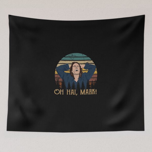 Artikelvorschau, VIntage oh hai mark lächle den Raum, in dem du mich zerreißt Geschenk für Fans und Liebhaber entworfen und verkauft von DeborahAnita73.