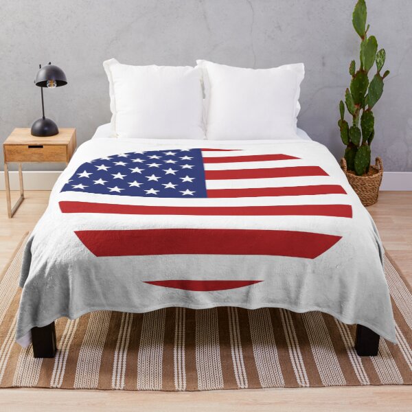 Item preview, USA Flag Circle designed and sold by POKPAK.