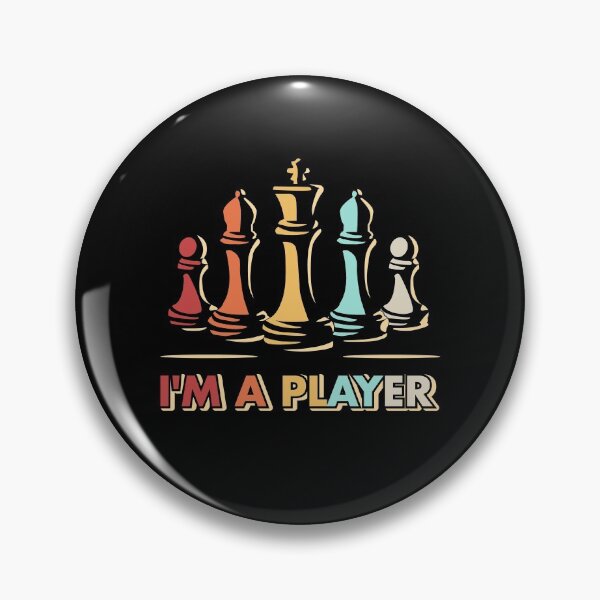 Item preview, Retro Chess Design - I'm a Player designed and sold by EstelleStar.