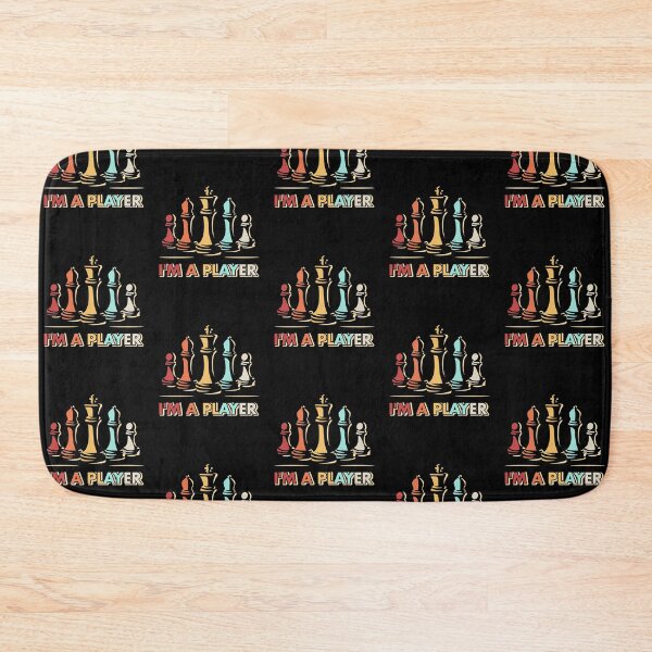 Item preview, Retro Chess Design - I'm a Player designed and sold by EstelleStar.