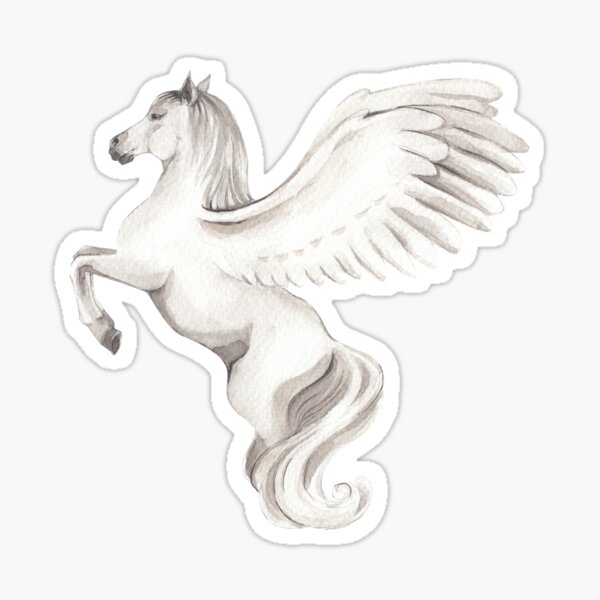 Print with a Pegasus Sticker