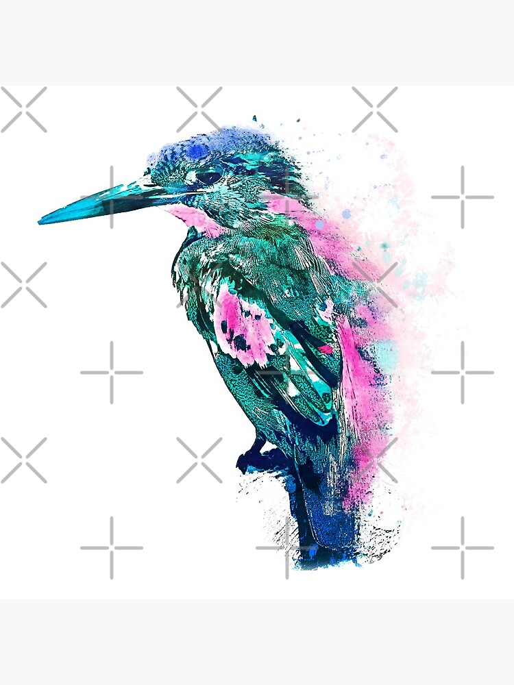 Eisvogel Aquarell von ChristaFossati