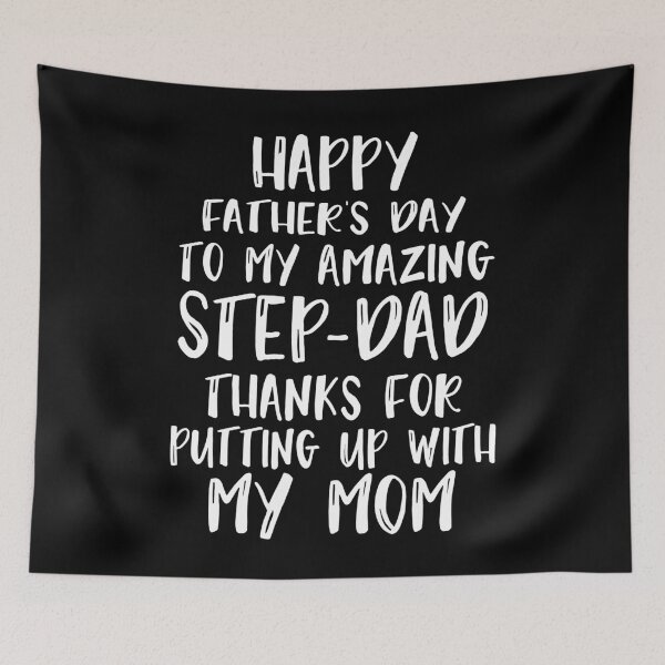 Item preview, Happy Father's Day To My Amazing Step-Dad Thanks For Putting  designed and sold by MagicBoutique.