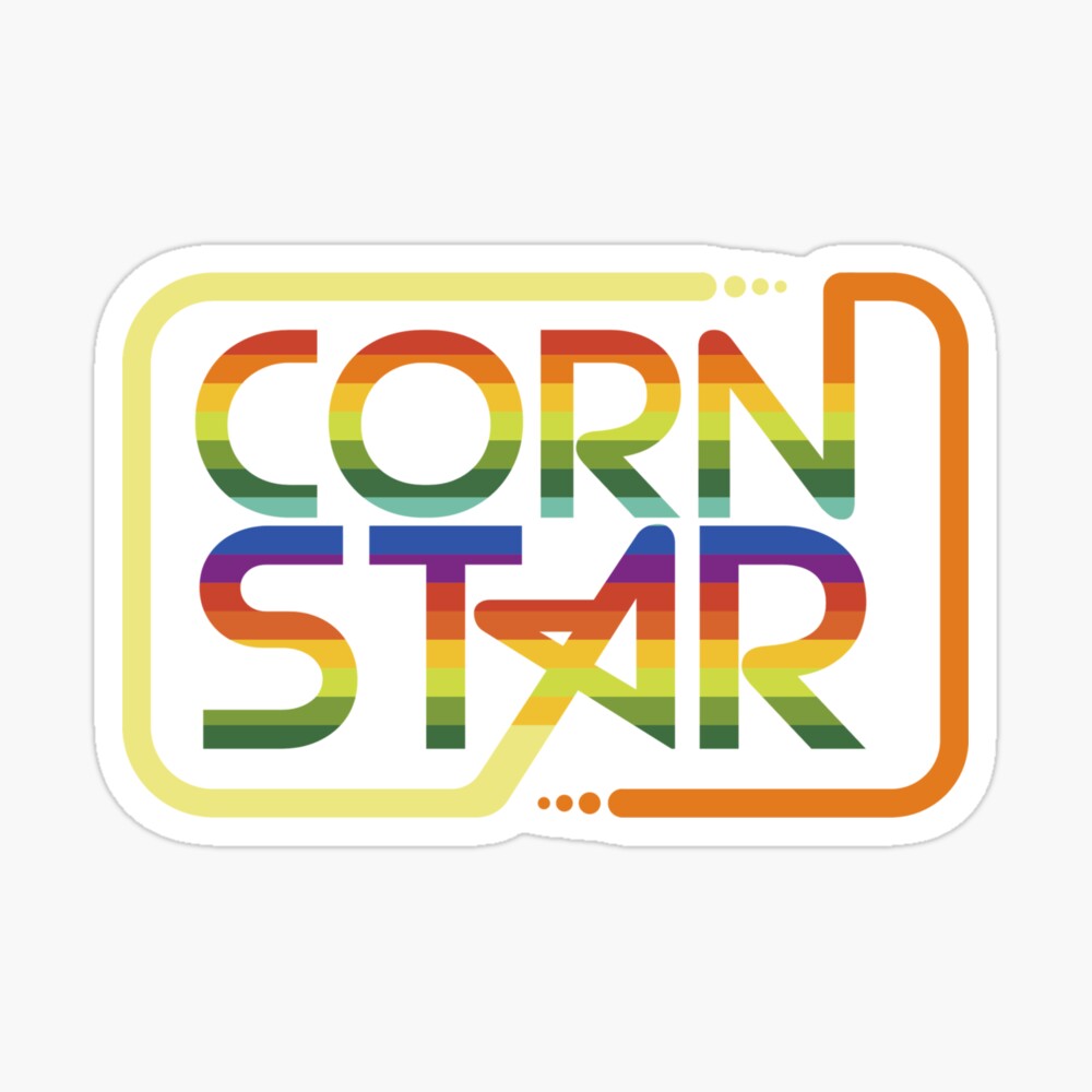 Cornhole product | Corn Star designs | Cornhole graphic Poster