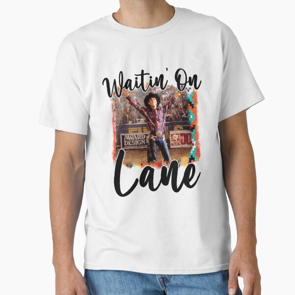 Item preview, Waitin on lane funny cute 8 seconds cowboy cowgirl rodeo bull rider riding frost movie gift country  designed and sold by tiffanator606.