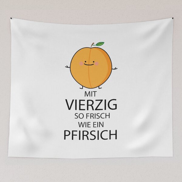 Item preview, 40th birthday peach designed and sold by spontania.