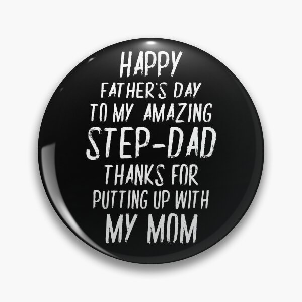 Item preview, Happy Father's Day To My Amazing Step-Dad Thanks For Putting  designed and sold by MagicBoutique.