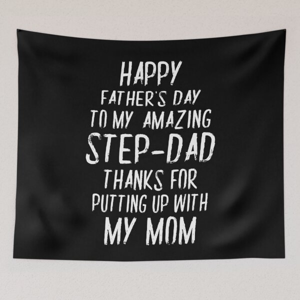 Item preview, Happy Father's Day To My Amazing Step-Dad Thanks For Putting  designed and sold by MagicBoutique.