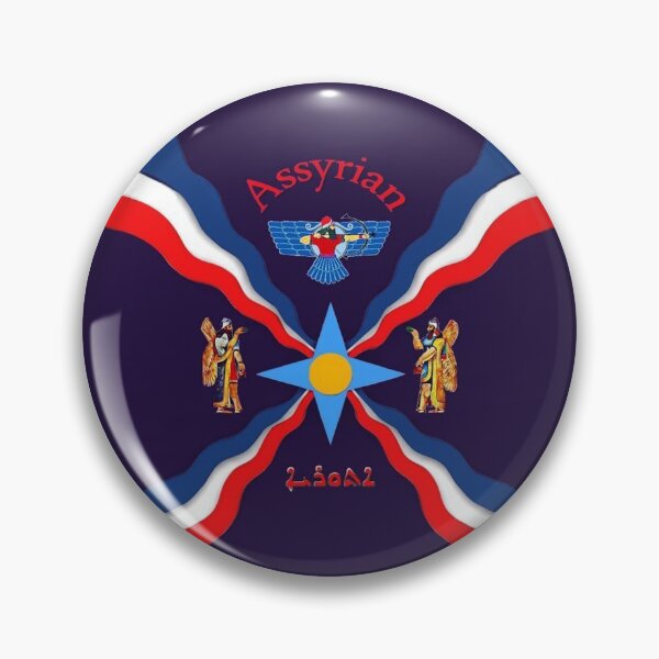 Item preview, ASSYRIAN Flag & Symbols designed and sold by doniainart.