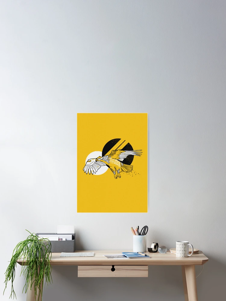 Thumbnail 2 of 3, Poster, Hawk designed and sold by Randyotter.