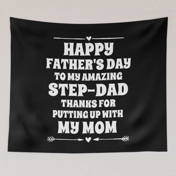 Item preview, Happy Father's Day To My Amazing Step-Dad Thanks For Putting  designed and sold by MagicBoutique.
