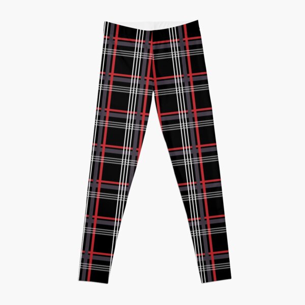 Clan Wallace Tartan Classic Red and Black Plaid
