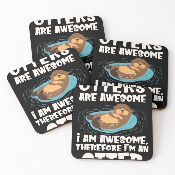 Item preview, Hilarious Otters Are Awesome Gift graphic 4 Otter Fans designed and sold by Lisbob.