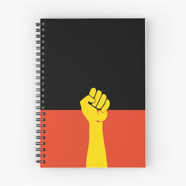 Item preview, Black Power Fist - Aborigines designed and sold by ValentinaHramov.