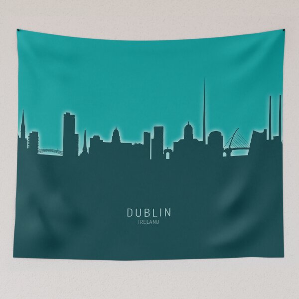 Item preview, Dublin Ireland Skyline designed and sold by ArtPrints.