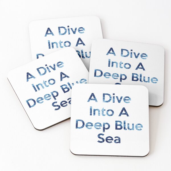 Item preview, A Dive Into A Deep Blue Sea designed and sold by basitcv.