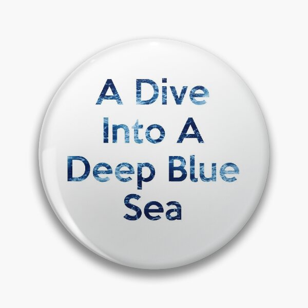Item preview, A Dive Into A Deep Blue Sea designed and sold by basitcv.