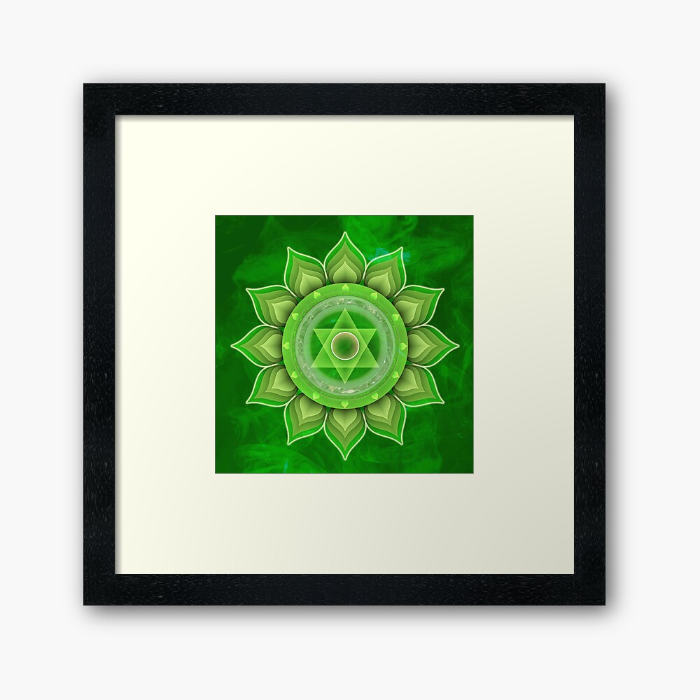 Heart Chakra, Anahata Art Board Print for Sale by KJPieper