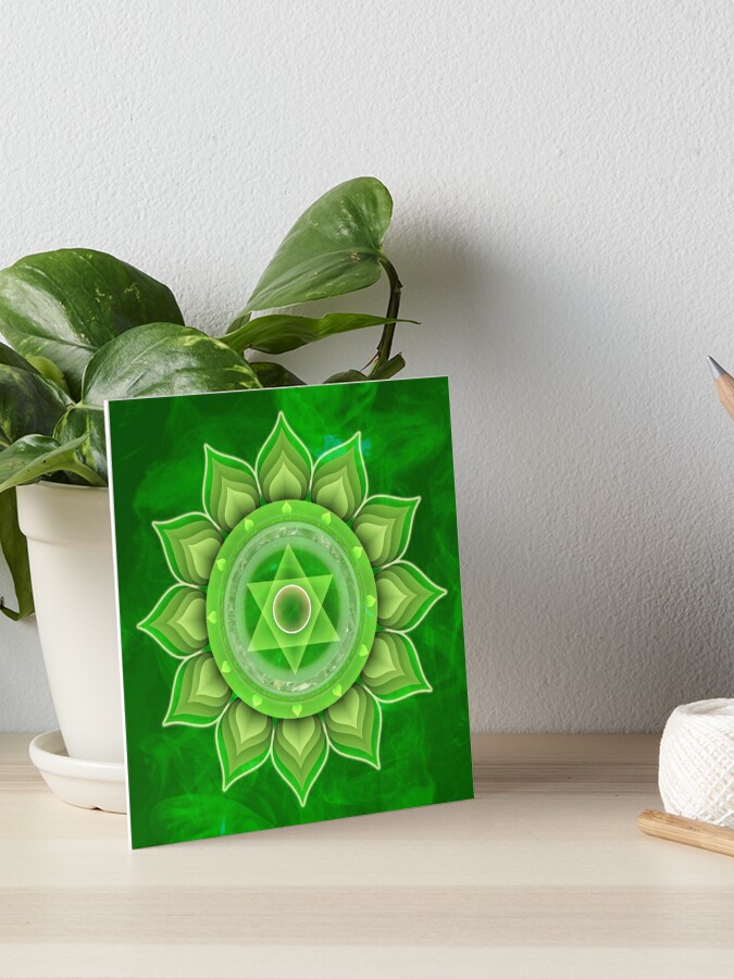 Anahata Chakra Wall Decor, Heart Chakra Boards, Anahata Wall